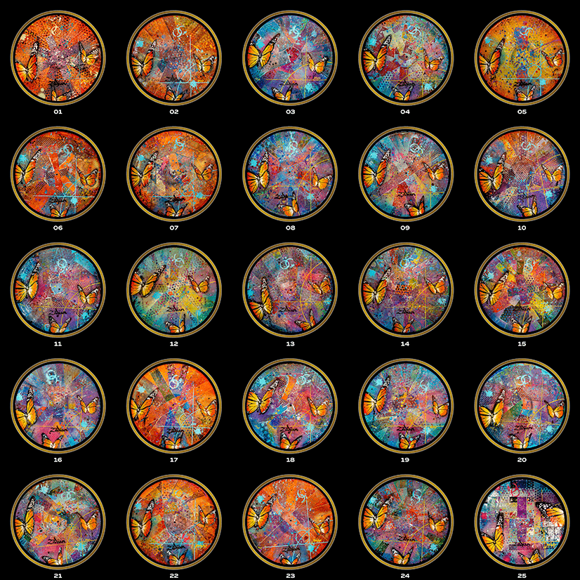 ZILDJIAN X RISK LTD EDITION PAPER CYMBAL PRINTS